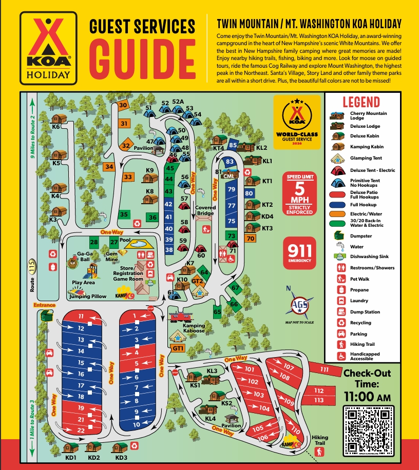 Campground Site Map