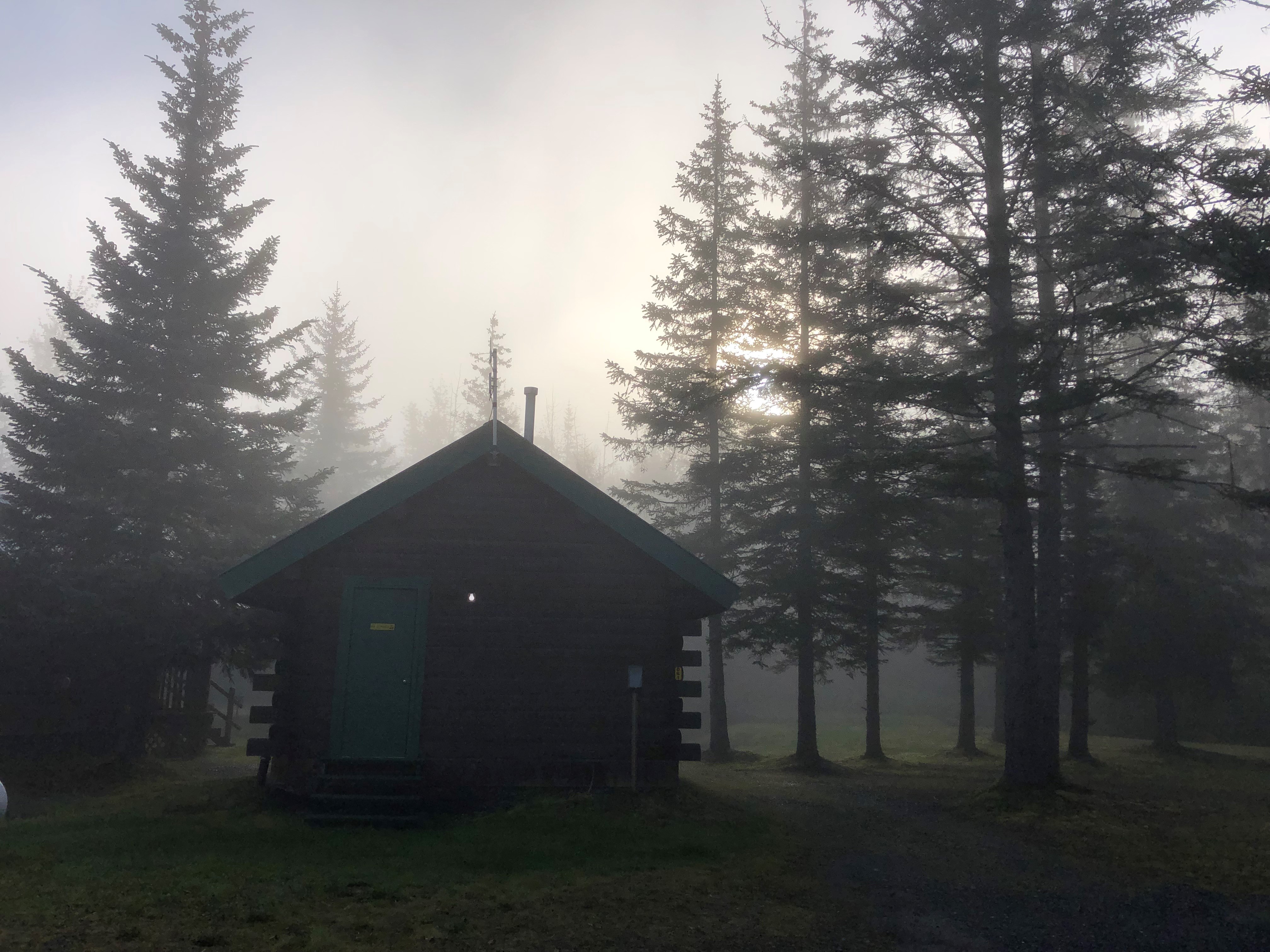 Campground in Mist