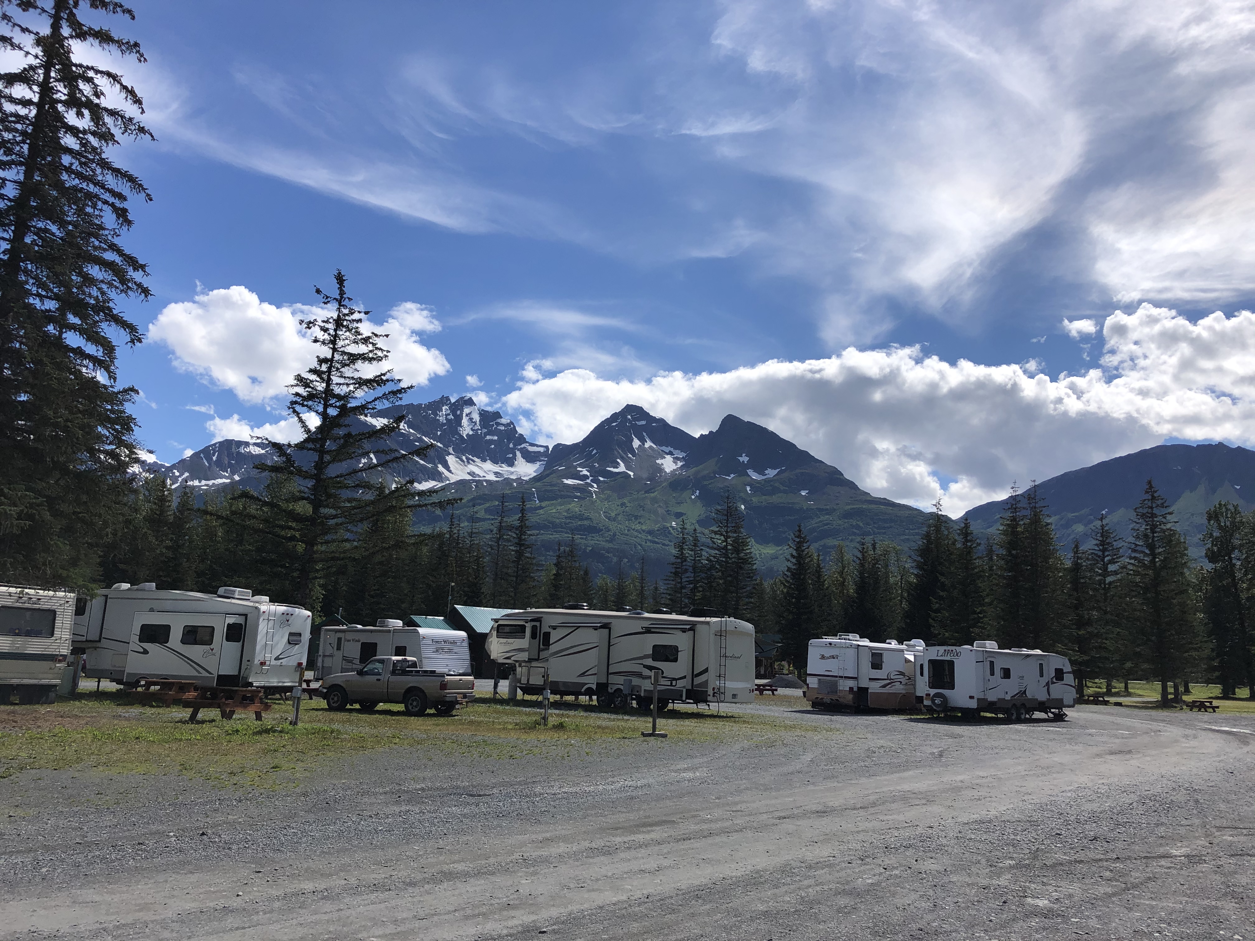 Spectacular sunny mountain view day!
