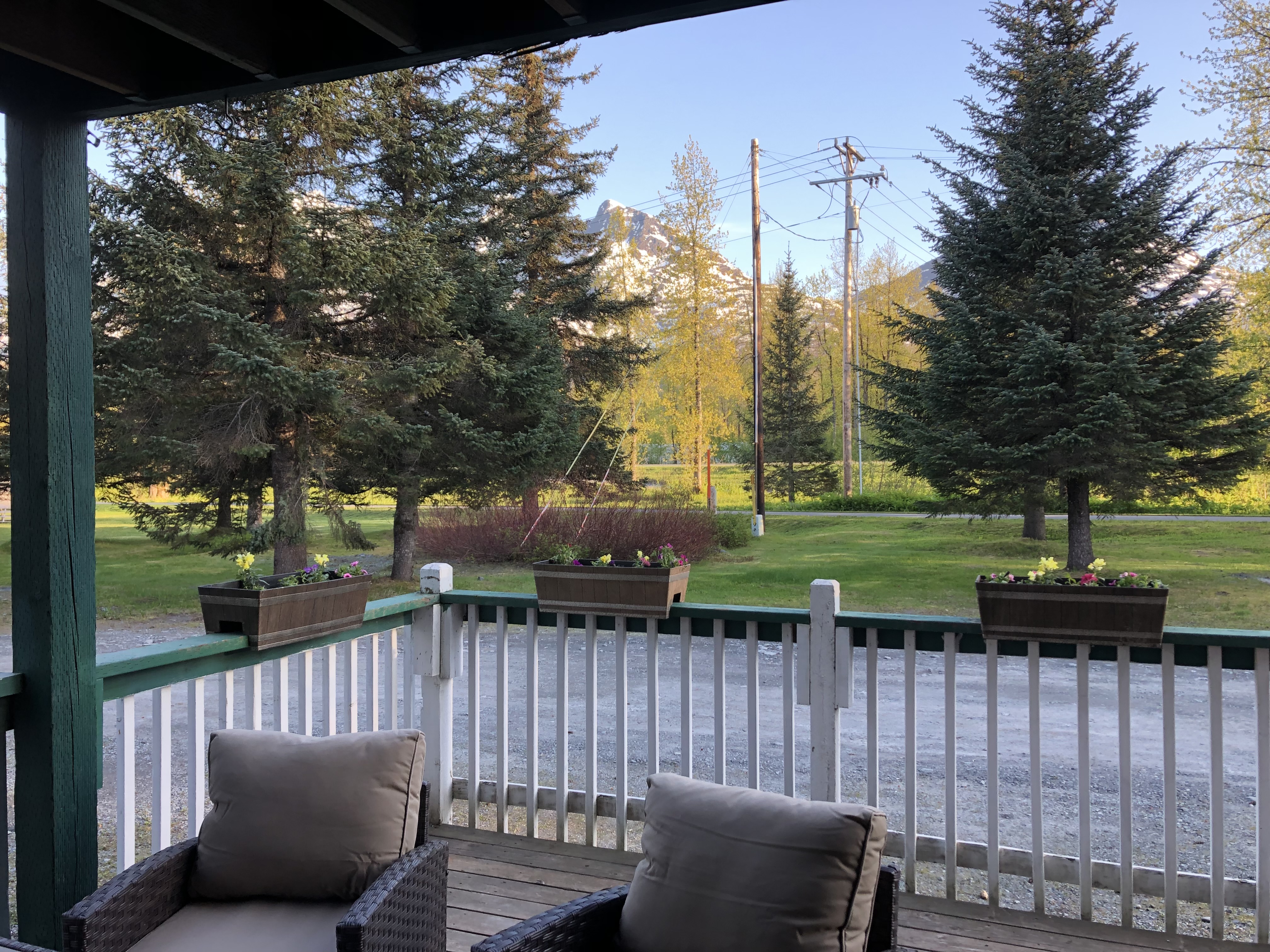 Chalet Front Porch View