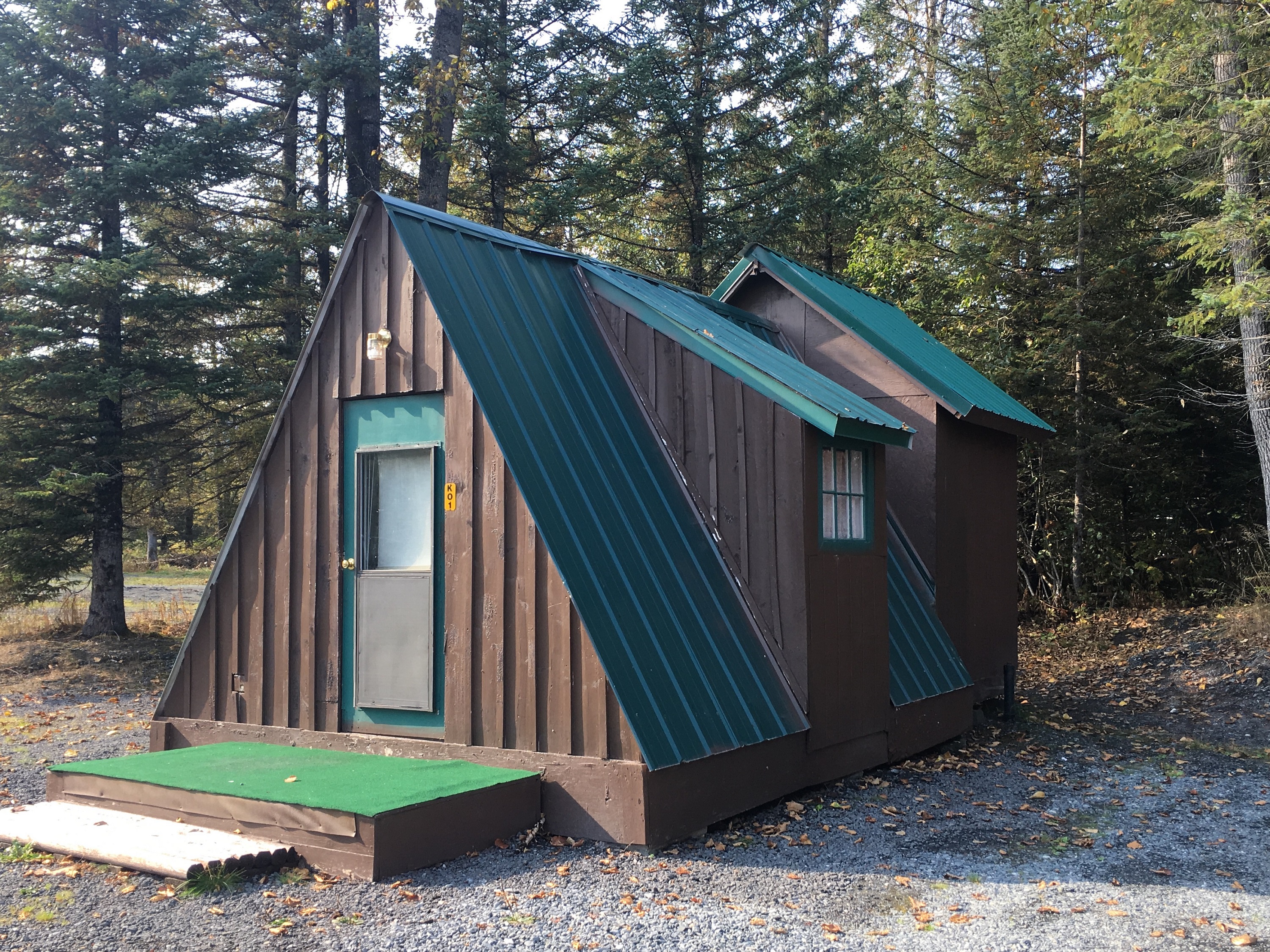 A Frame Camping Cabin