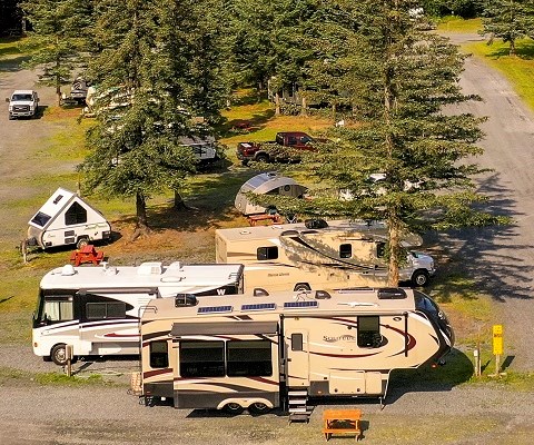 RV Pull Through 30 Amp