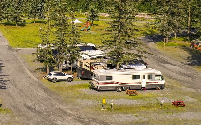 RV Pull Through 50 Amp