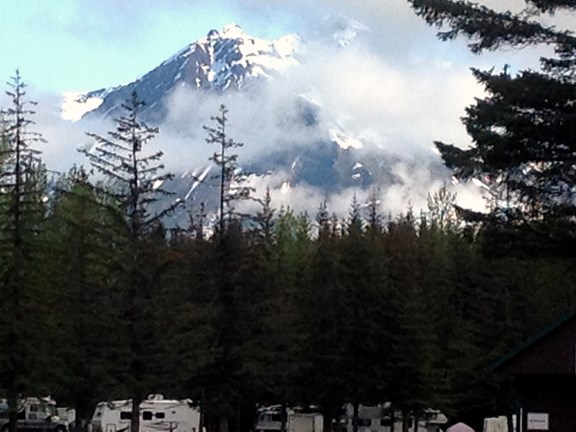View from RV Park