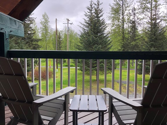 Chalet Top Deck View