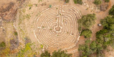 Exploring the World Labyrinth at Ventura Ranch KOA