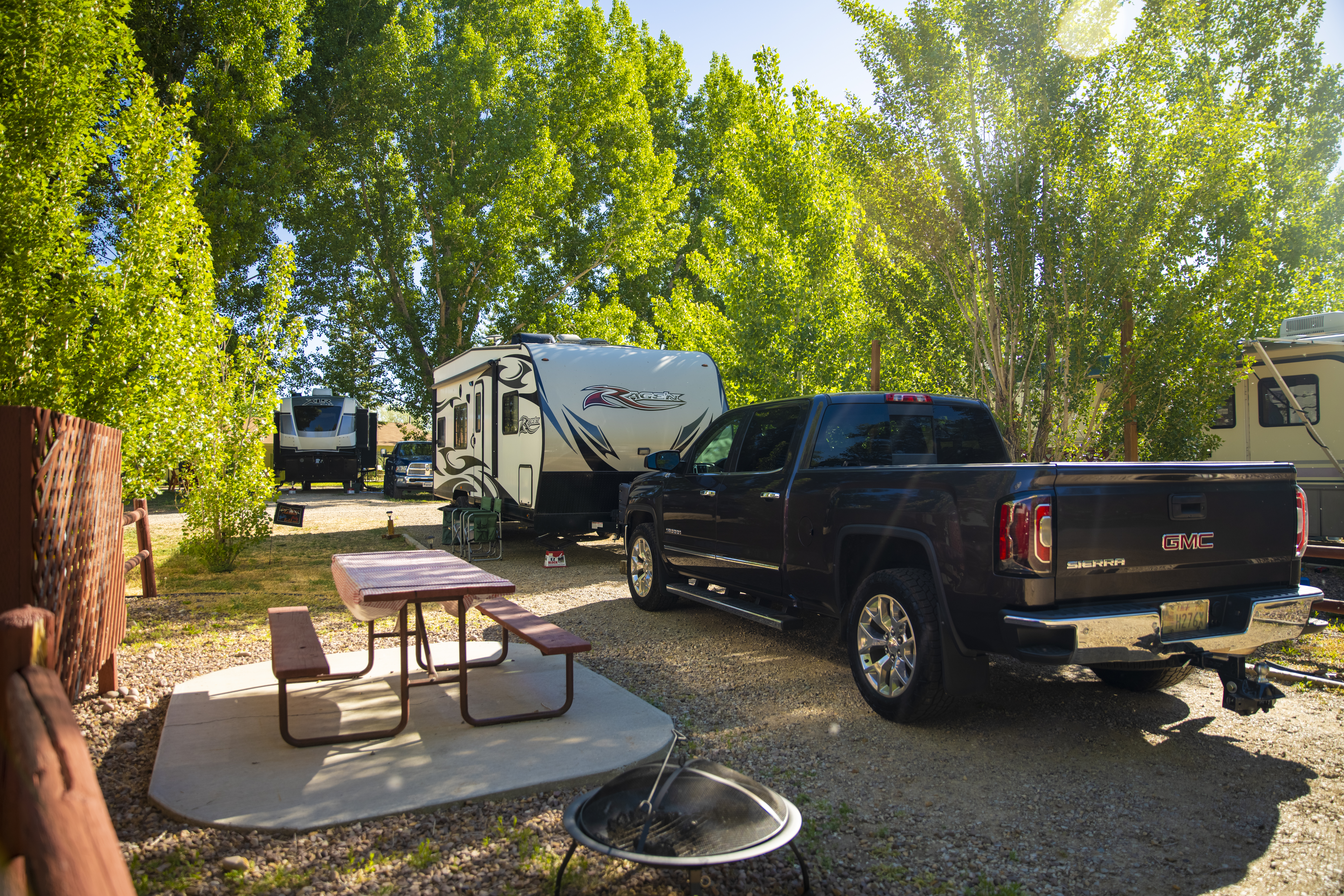 Vernal/Dinosaurland KOA RV Site with Patio