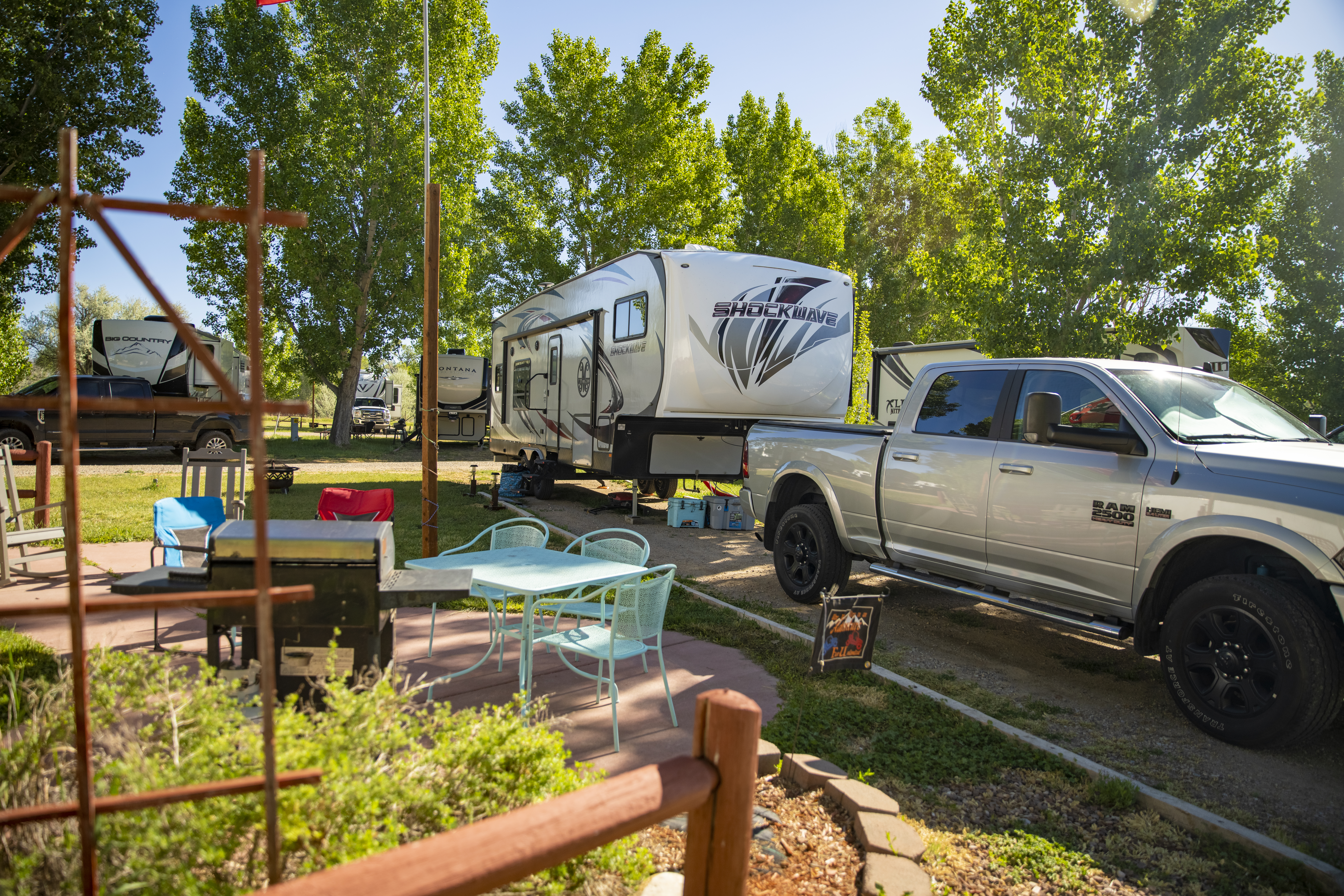 Vernal/Dinosaurland KOA RV Site with Patio