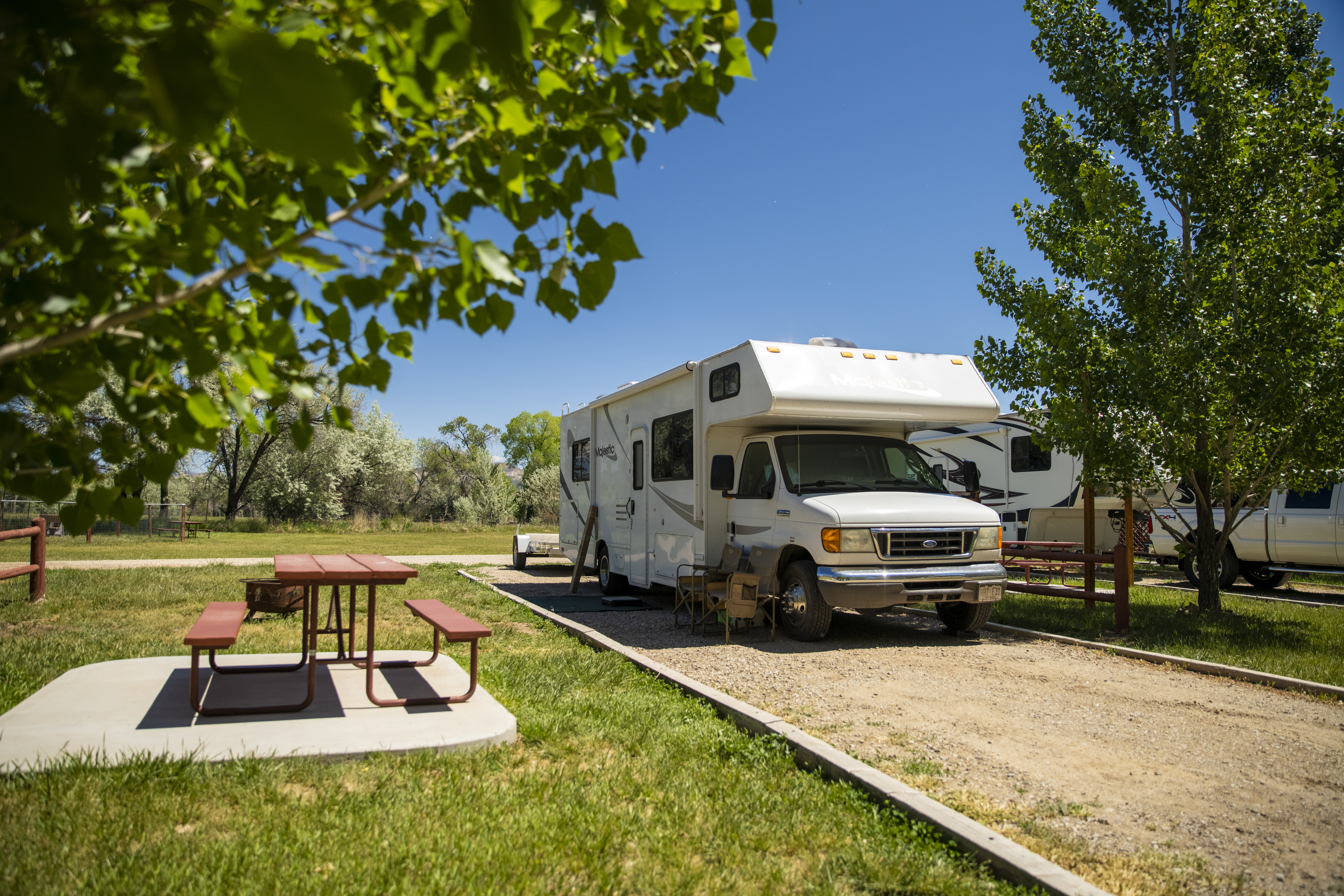 Vernal/Dinosaurland KOA RV Site with Patio