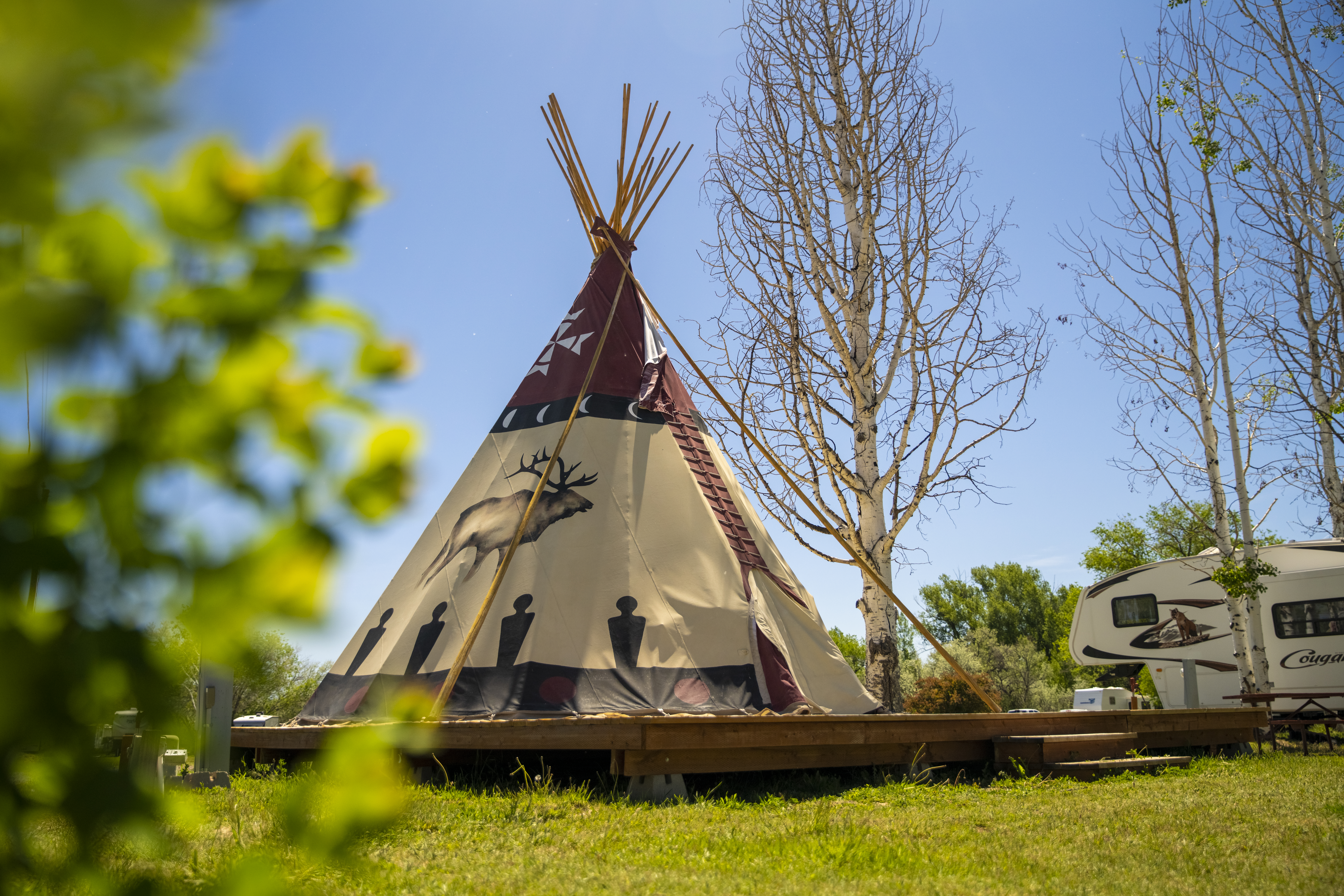 Vernal/Dinosaurland KOA Teepee
