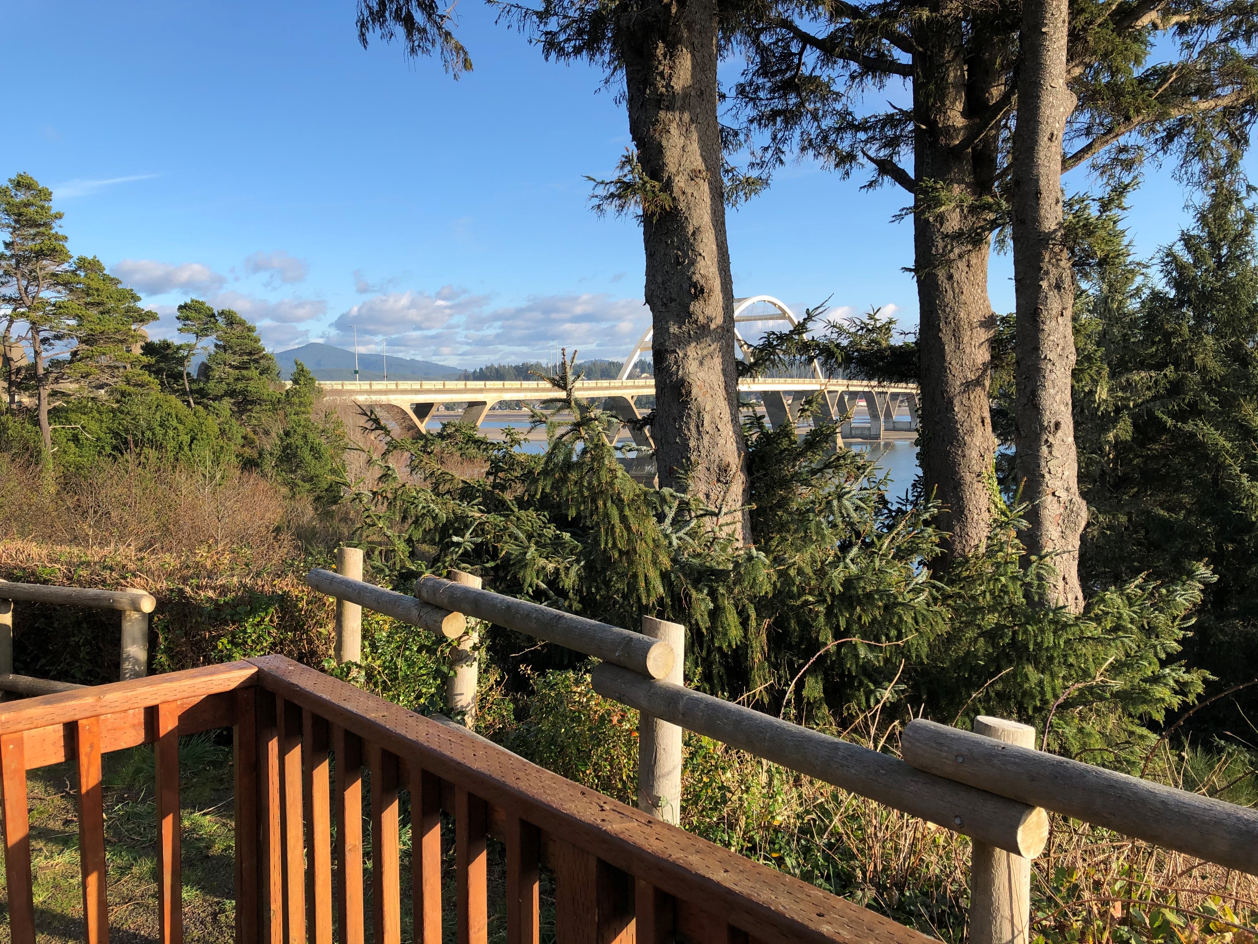 View from Honeymoon Cottage