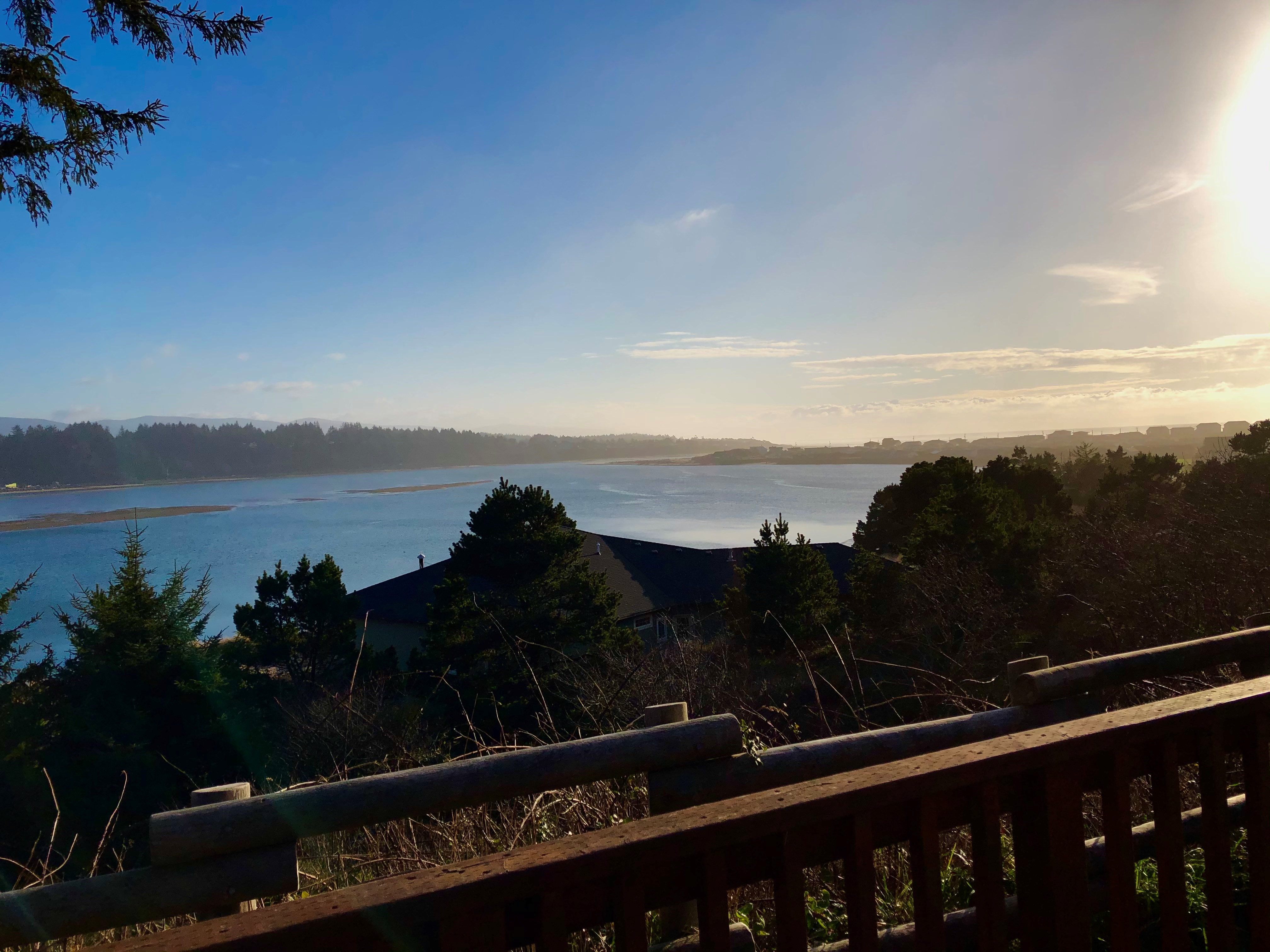 View from Honeymoon Cottage