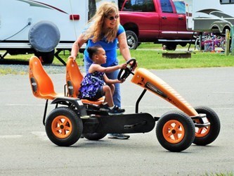Pedal bike rental