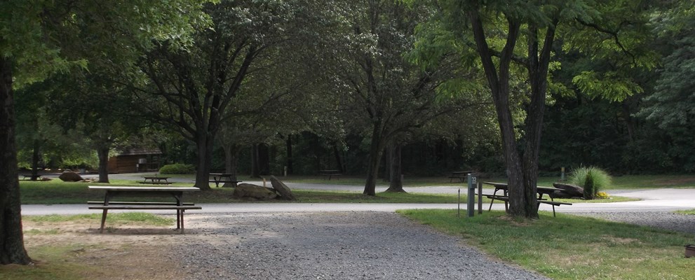 Water electric site near playground no sore
