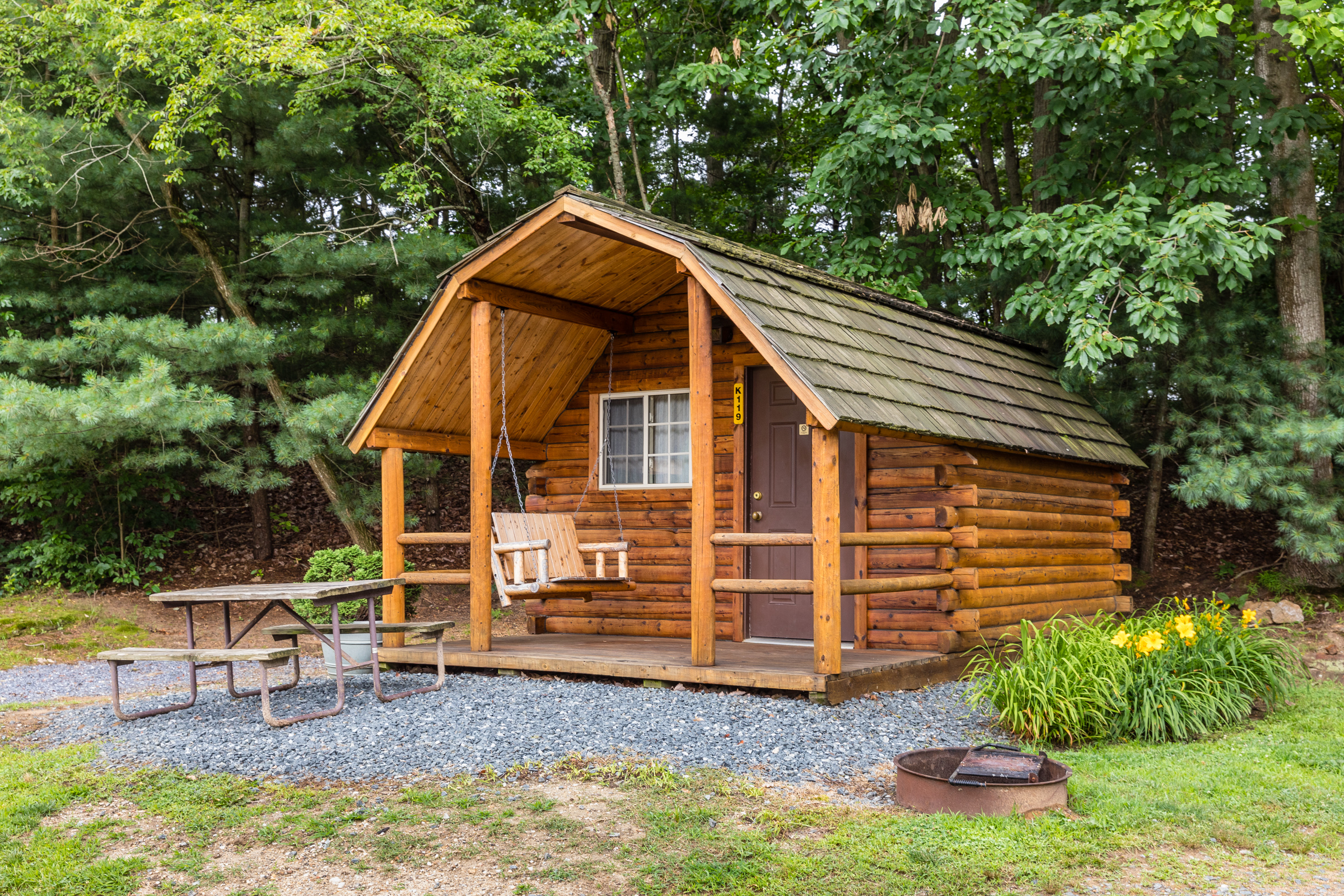 One room cabin