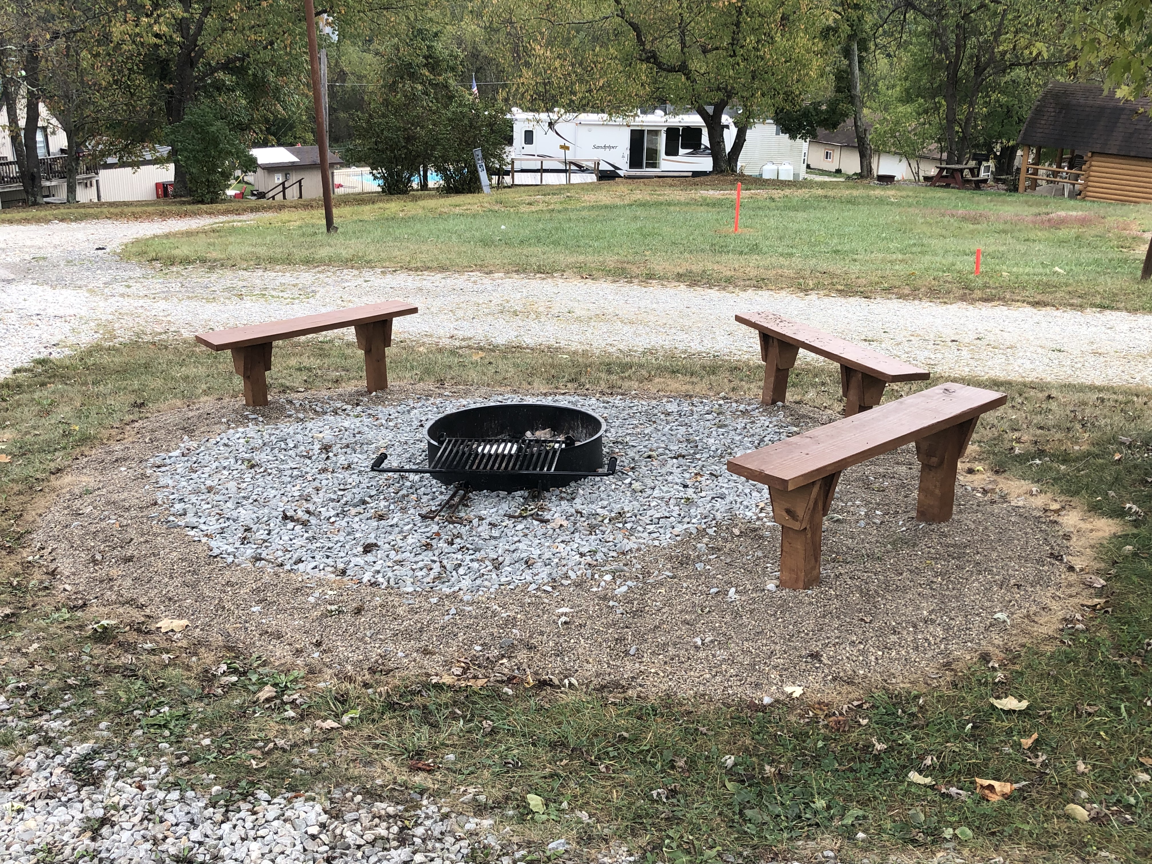 50 Amp deluxe fire pit.