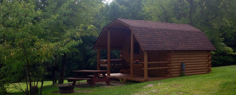 Rustic one room Kabin.