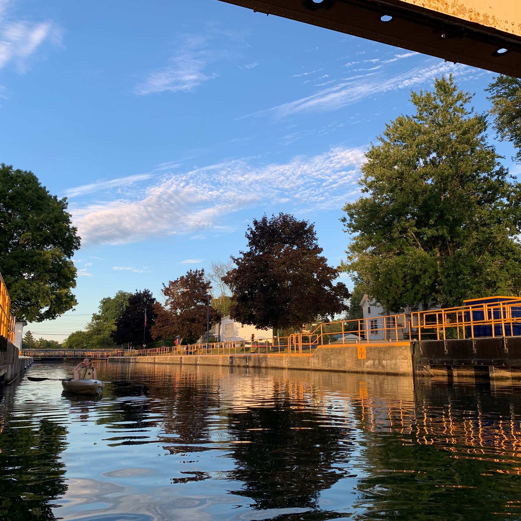 Sunset Paddle & Canal Lock Experience Photo