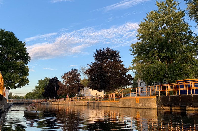 Sunset Paddle & Canal Lock Experience Photo