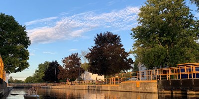 Sunset Paddle & Canal Lock Experience