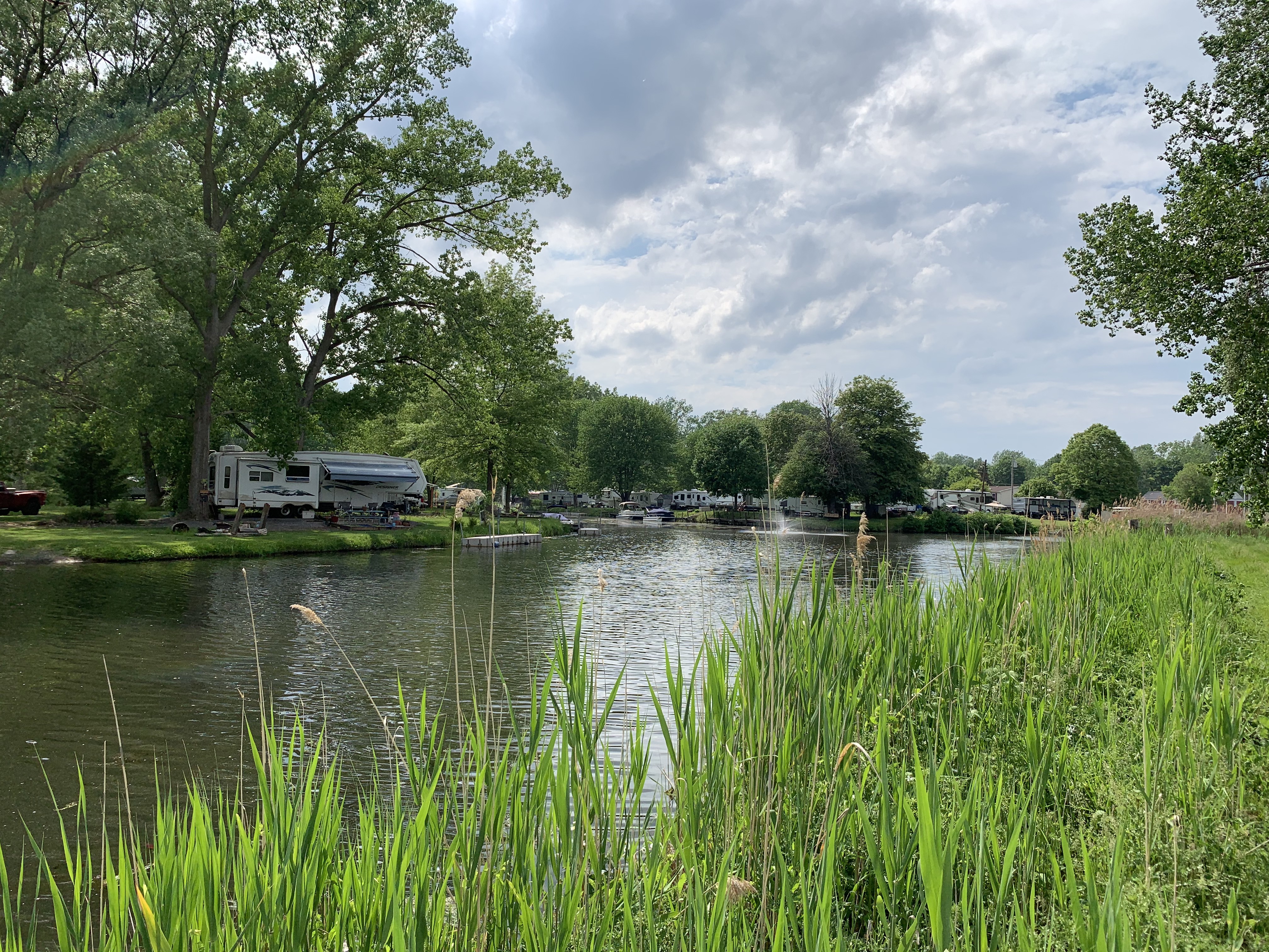 View from our Waterfront Sites