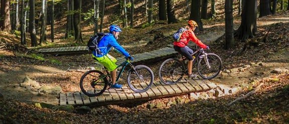 Mountain Biking - Wolf Lake State Park