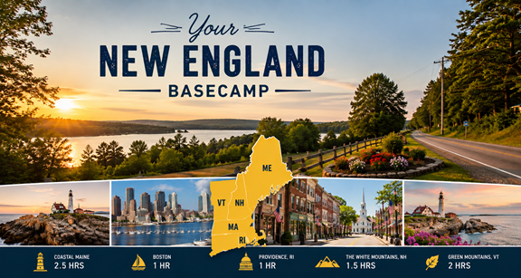 Your New England Basecamp