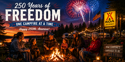 250 Years of Freedom, Countless Journeys