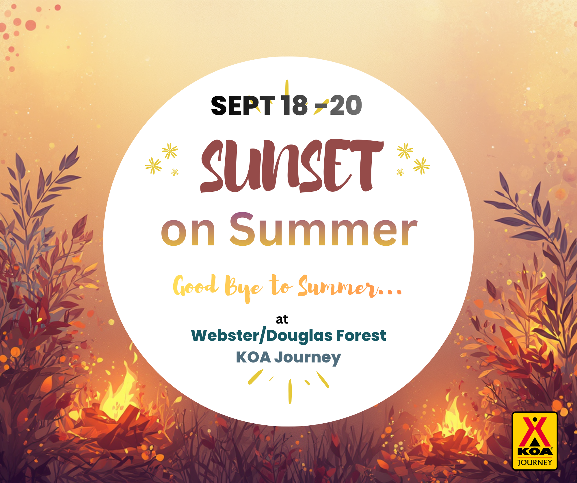 September 18-20 Sunset on Summer Photo