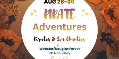August 28-30 Pirate Adventures