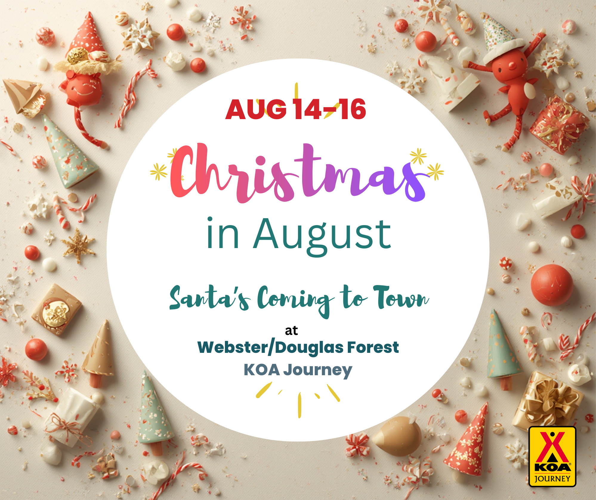 August 14-16  Christmas in August Photo
