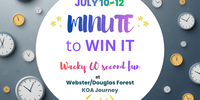 July 10-12 Minute to Win It Challenge