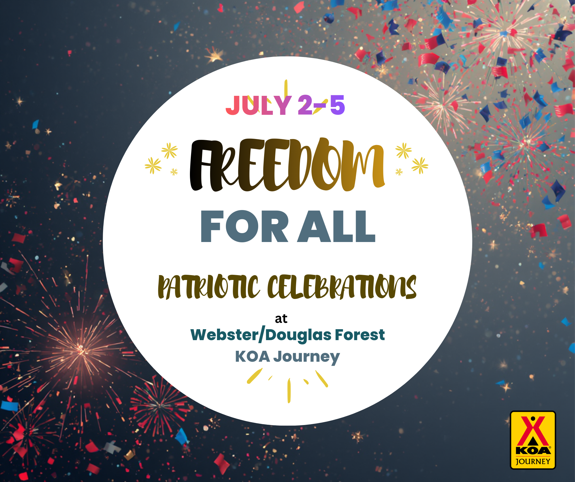July 2-5 Freedom for All Photo