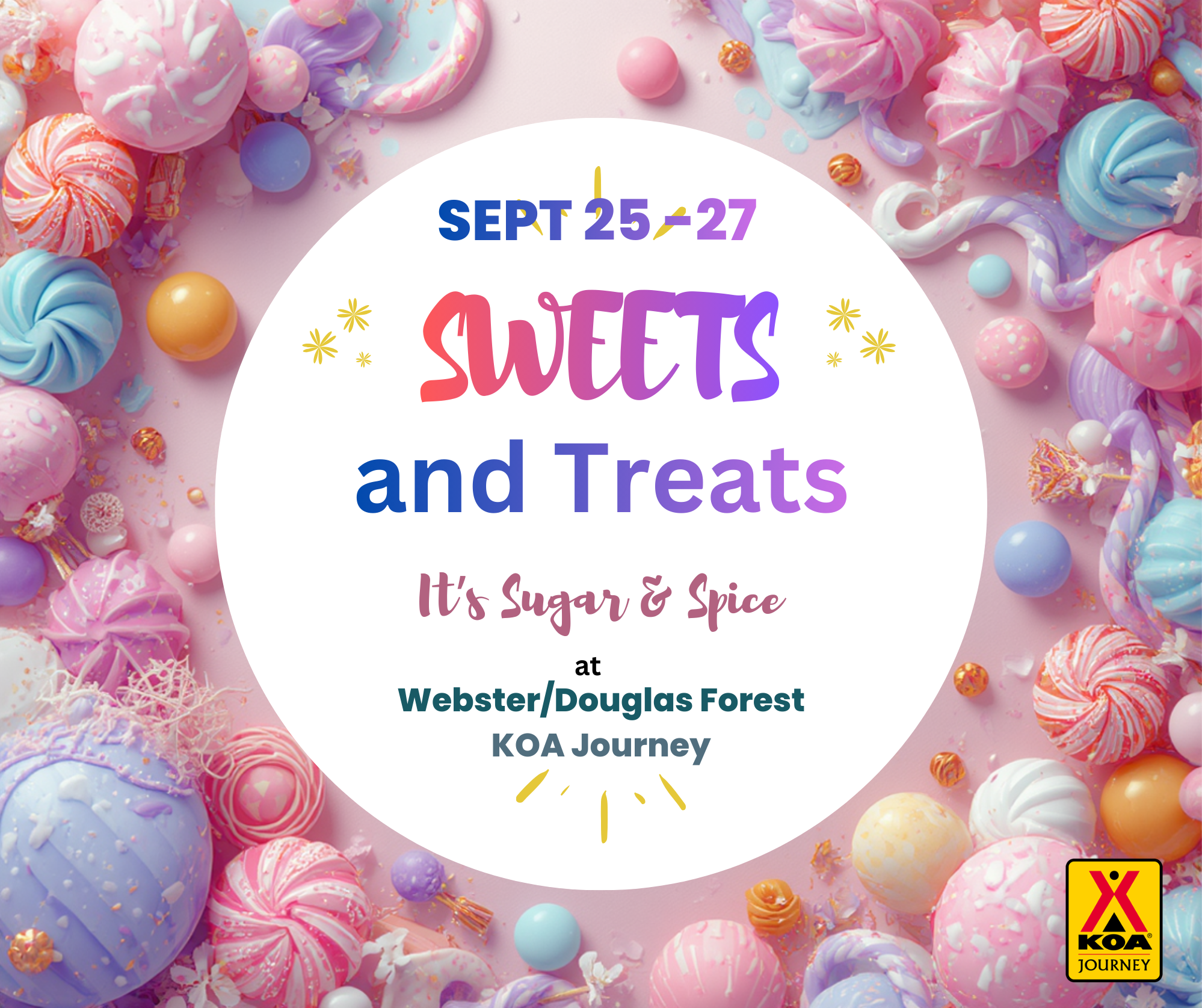 September 25-27 Sweets & Treats Photo