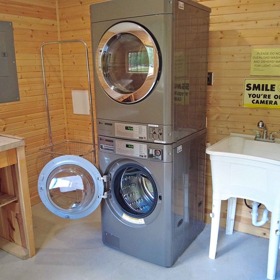 New Coin Laundry Room