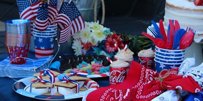 July 4th Celebration BBQ at the West Omaha / NE Lincoln KOA