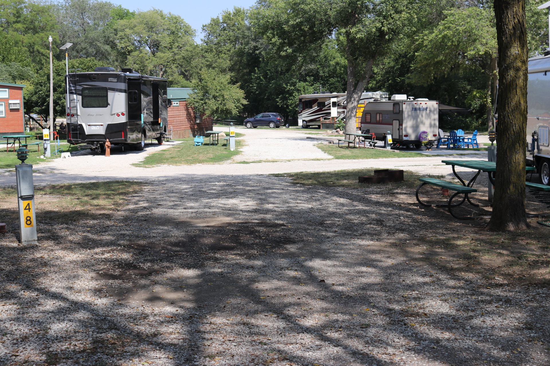 Site #48, Call if you want to Lock In the Site