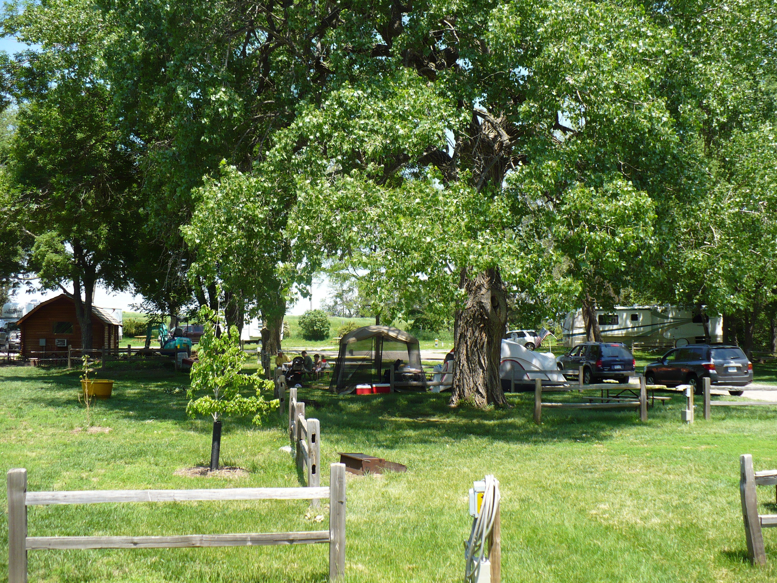 Water & Electric Tent sites