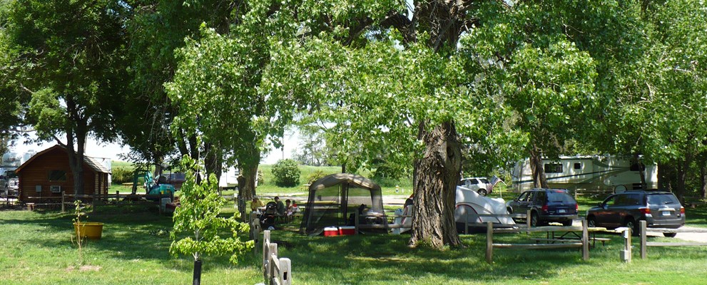Water & Electric Tent sites