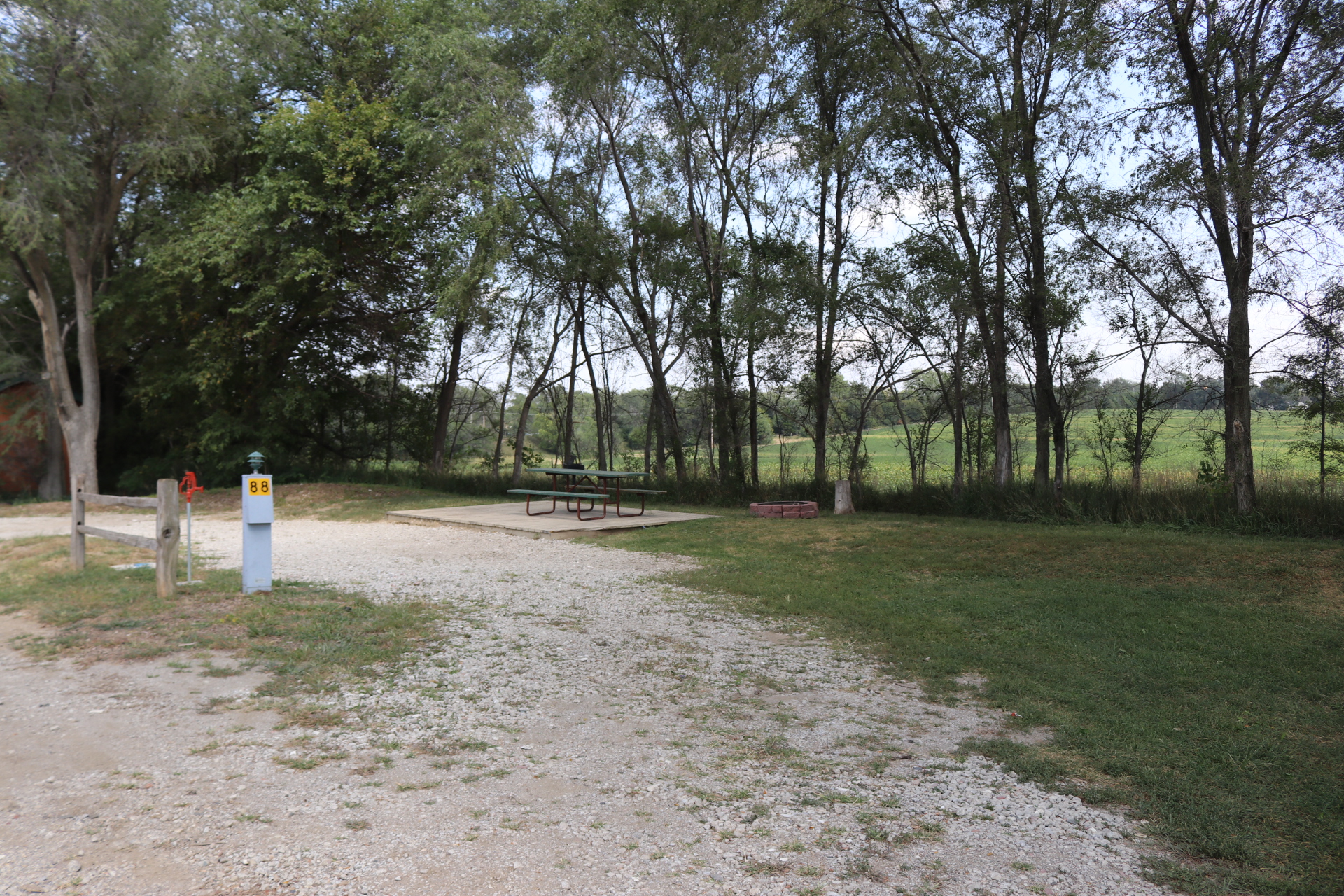 Site #88, Call if you want to Lock In the Site