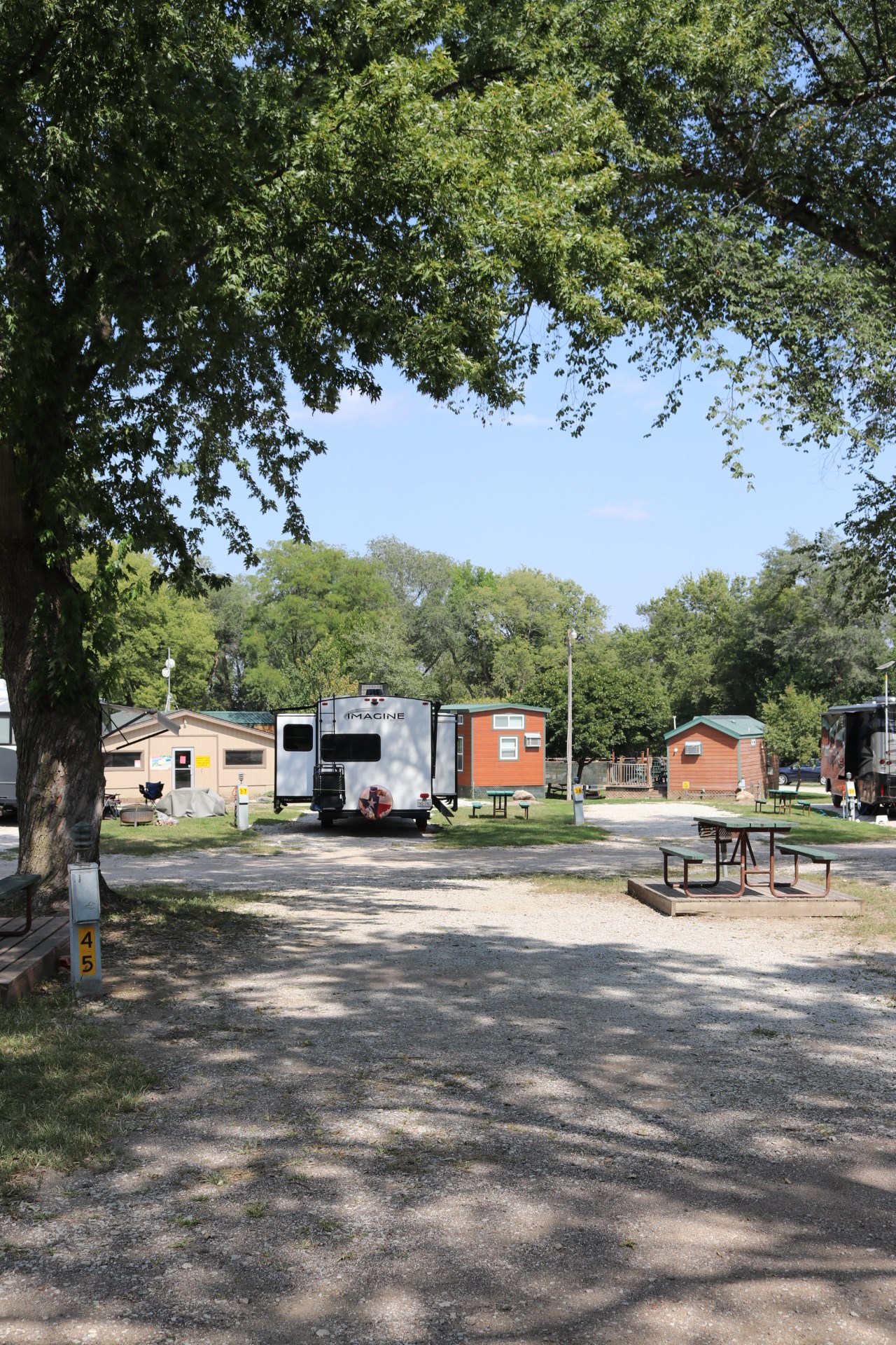 Site #45, Call if you want to Lock In the Site