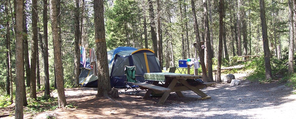 tent site