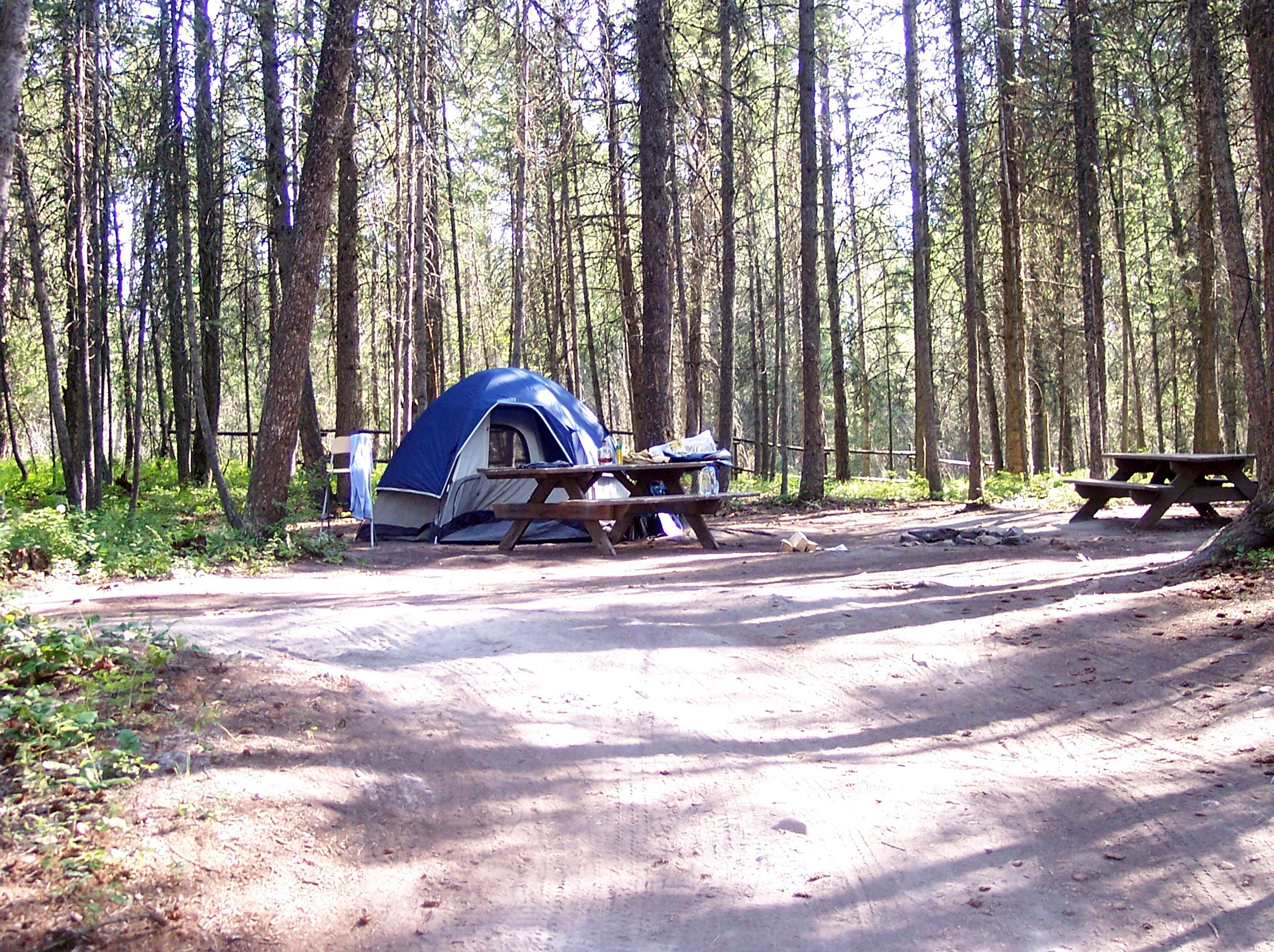 tent site