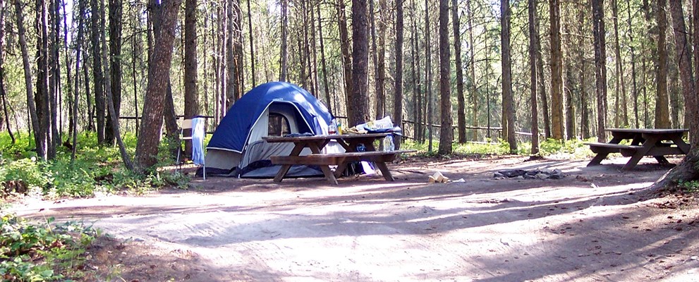 tent site