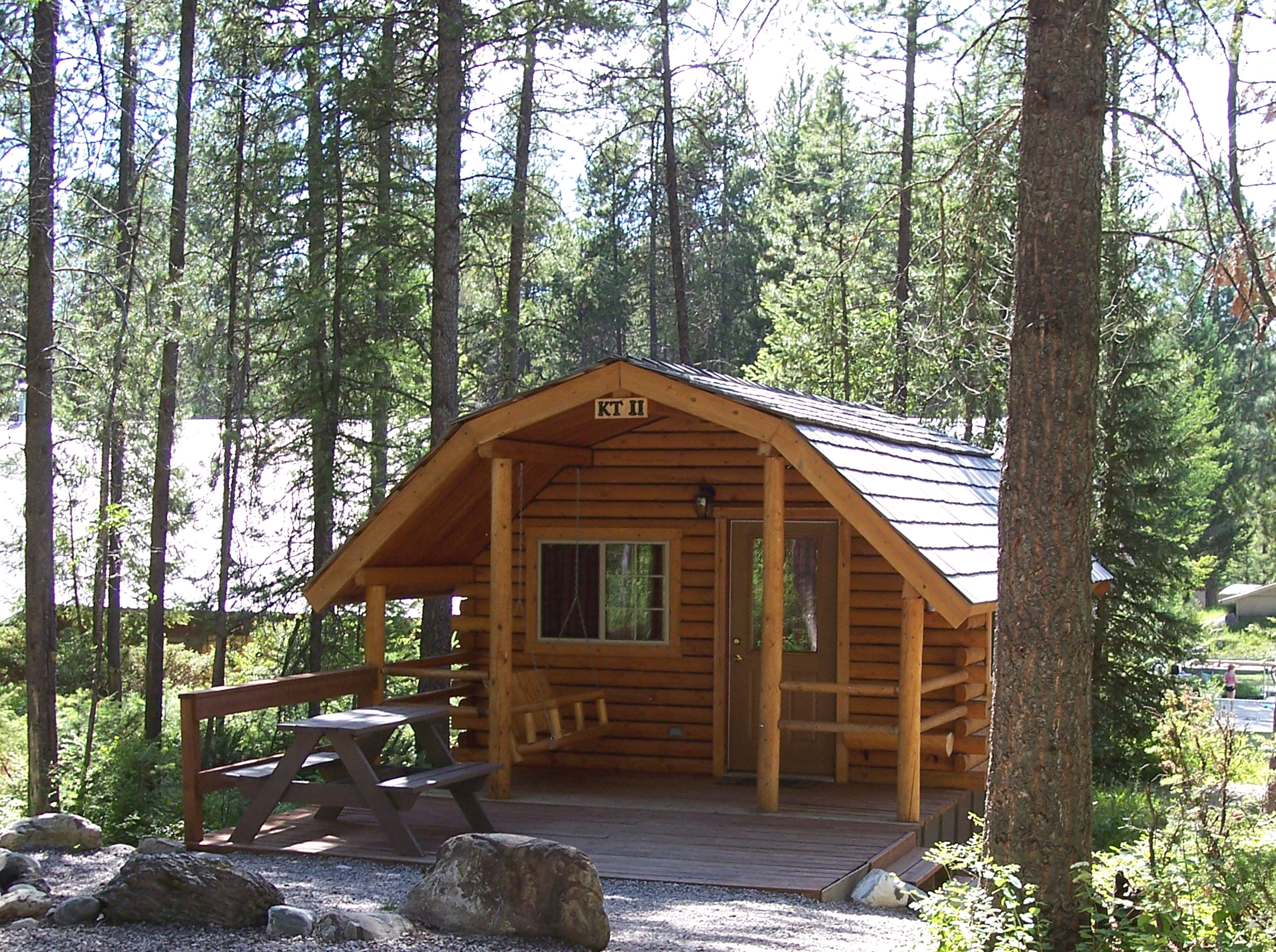 deluxe cabin  with bathroom