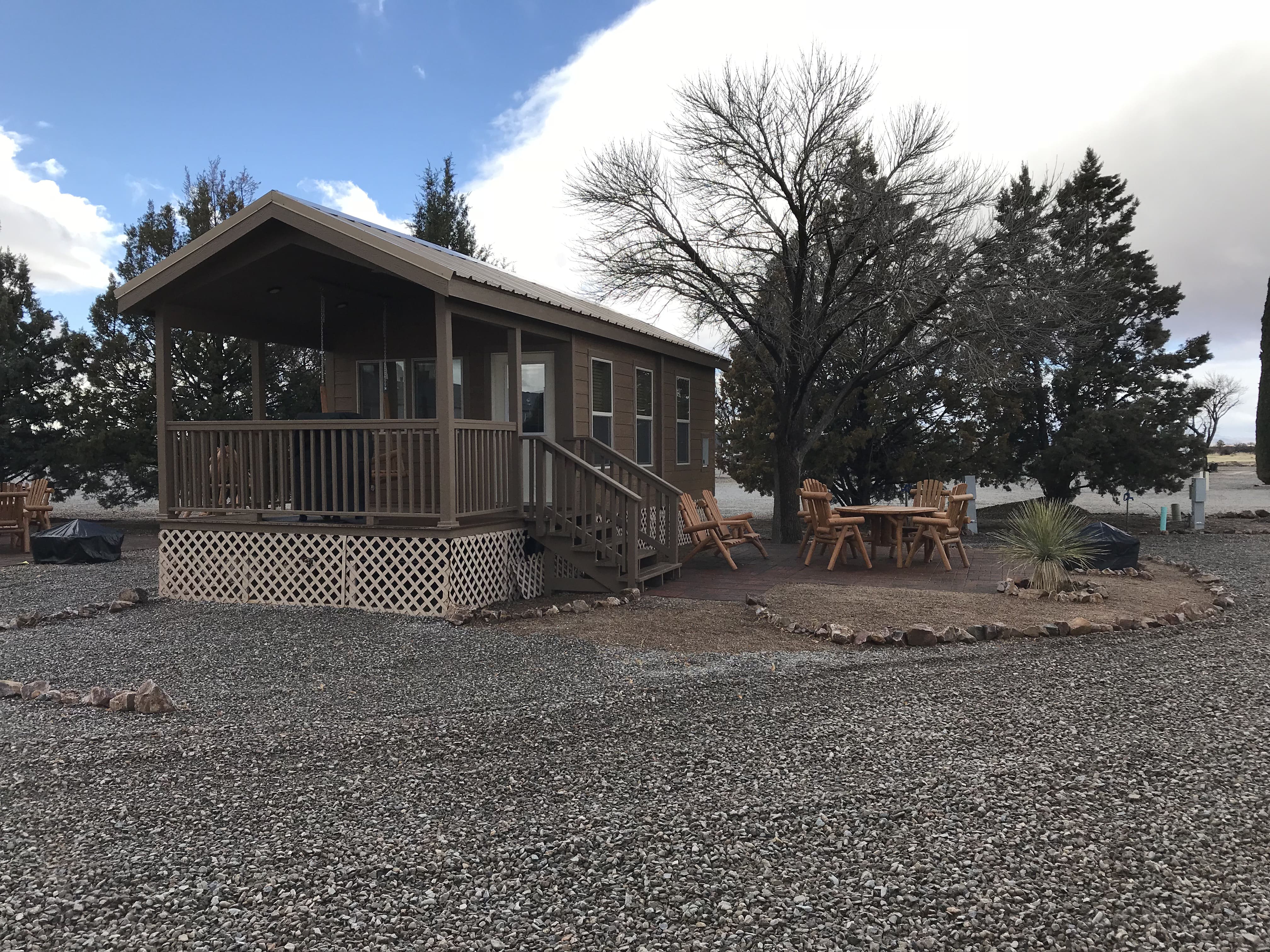1BR Deluxe Cabin Exterior