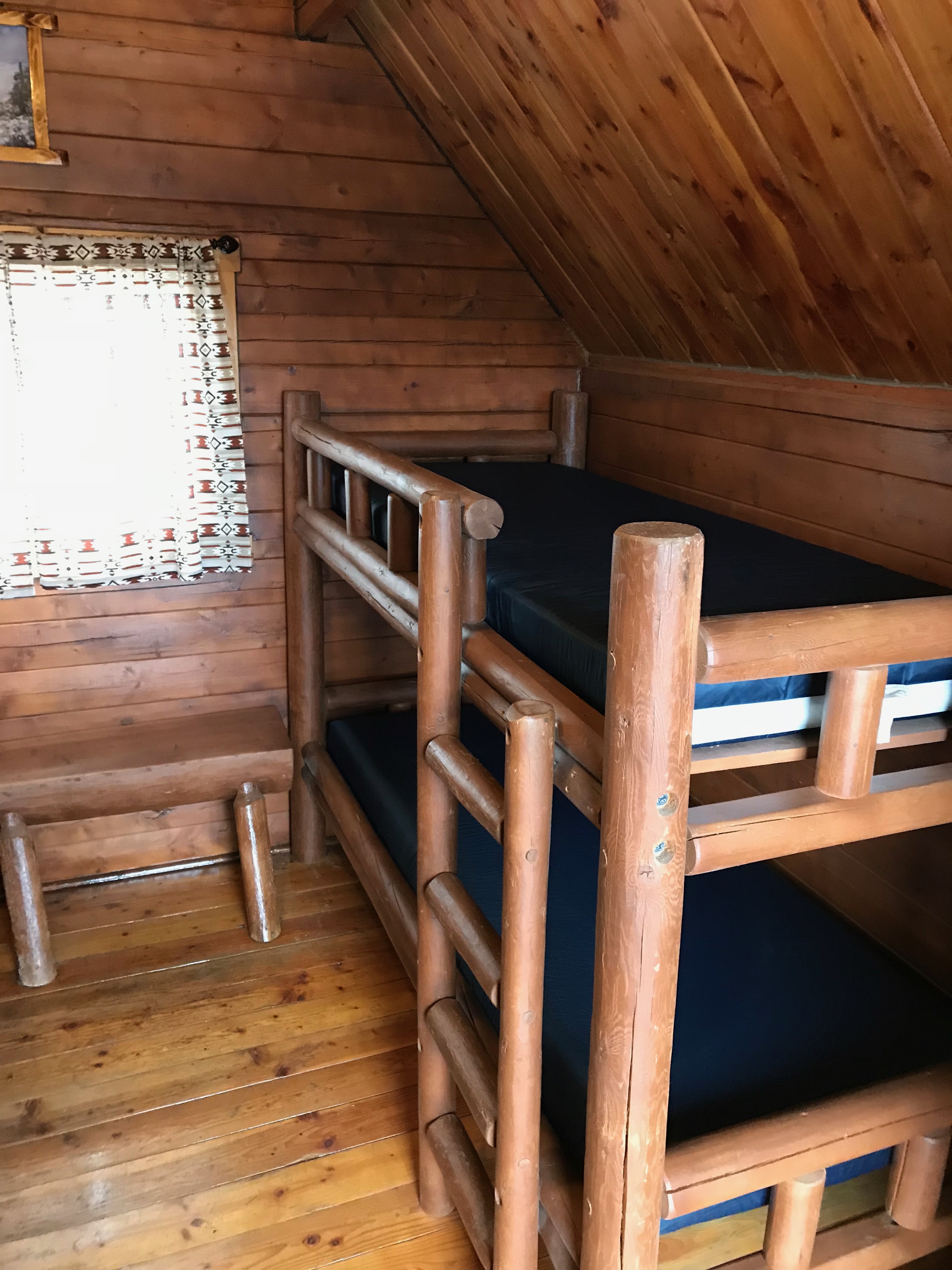 Rustic Cabin with Bunk Beds