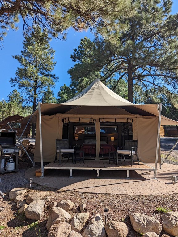 Circle Pines Glamping Tents