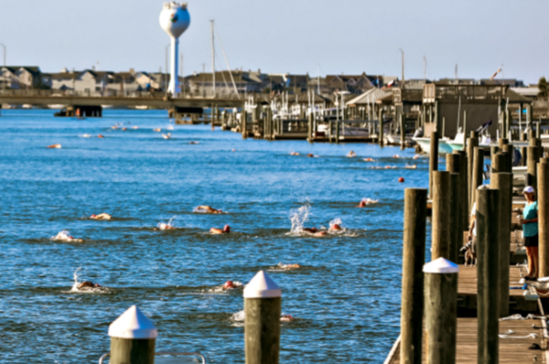 Swim the Loop and Mott's Channel Sprint Photo