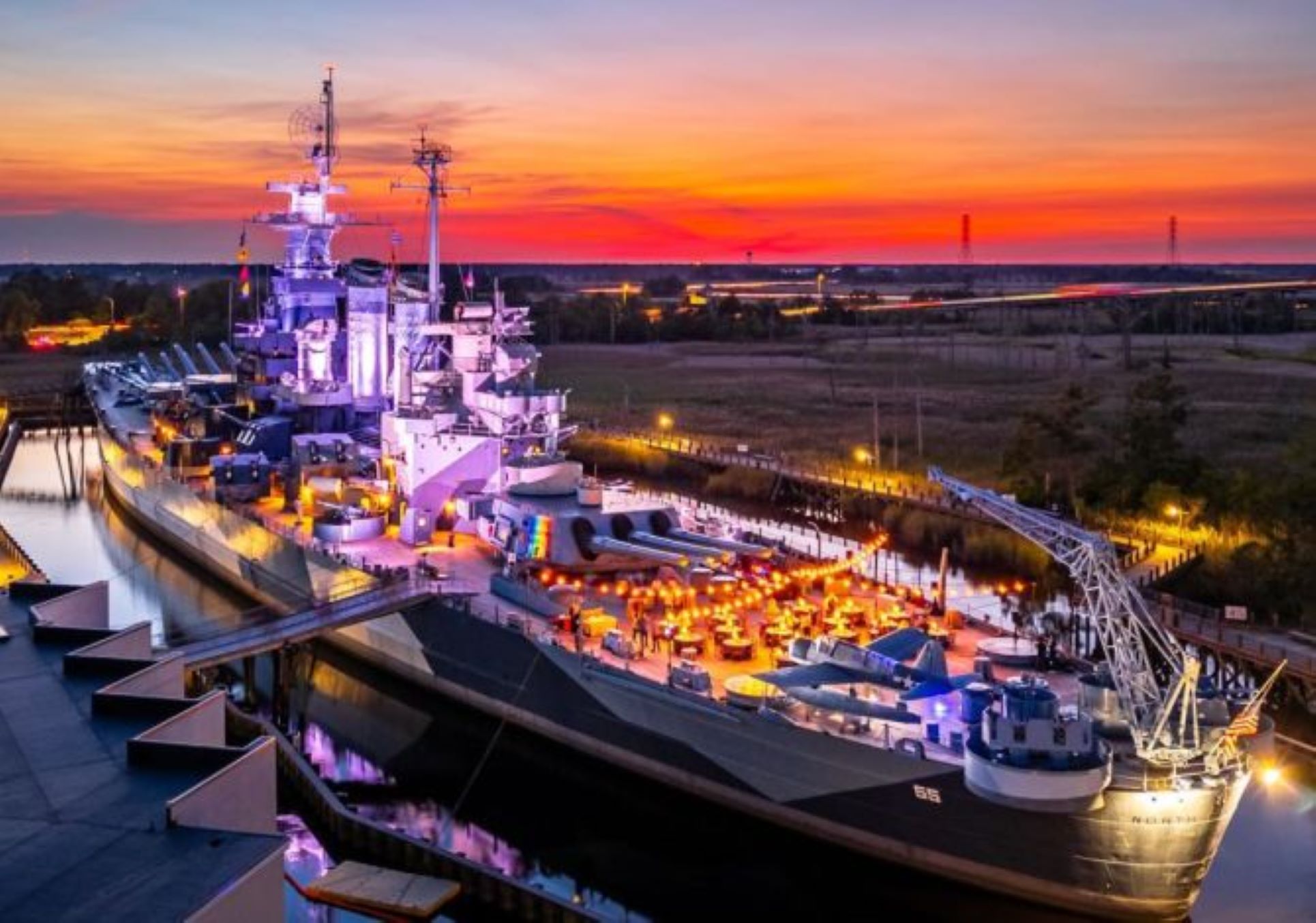 USS North Carolina Veteran's Day Remembrance Photo